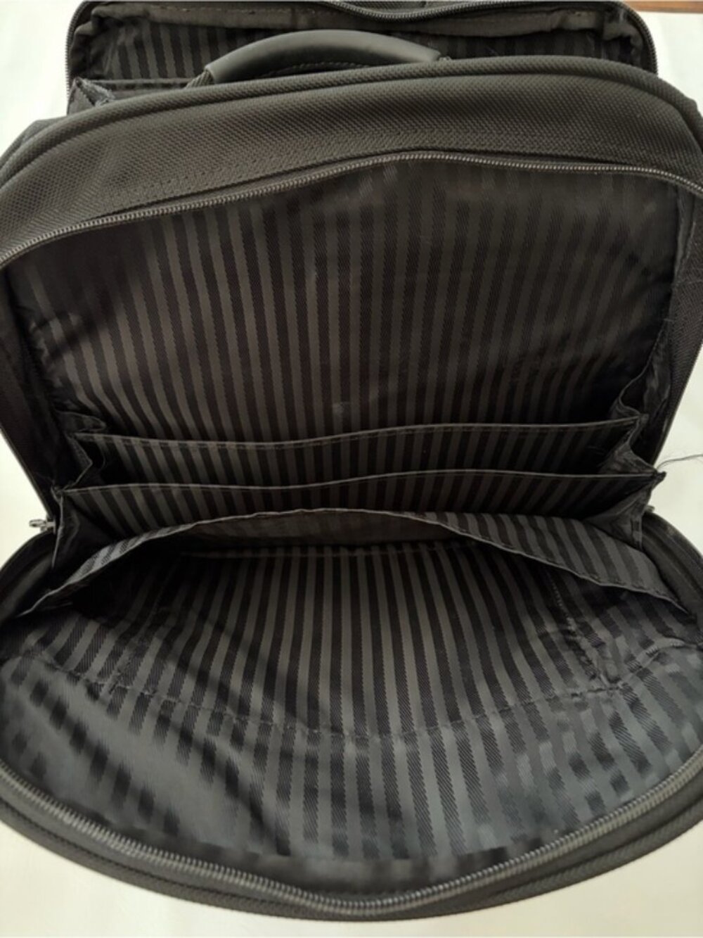 Tumi Backpack Alpha Black Laptop Backpack (Model 2644D3) Older Version - Picture 3 of 16
